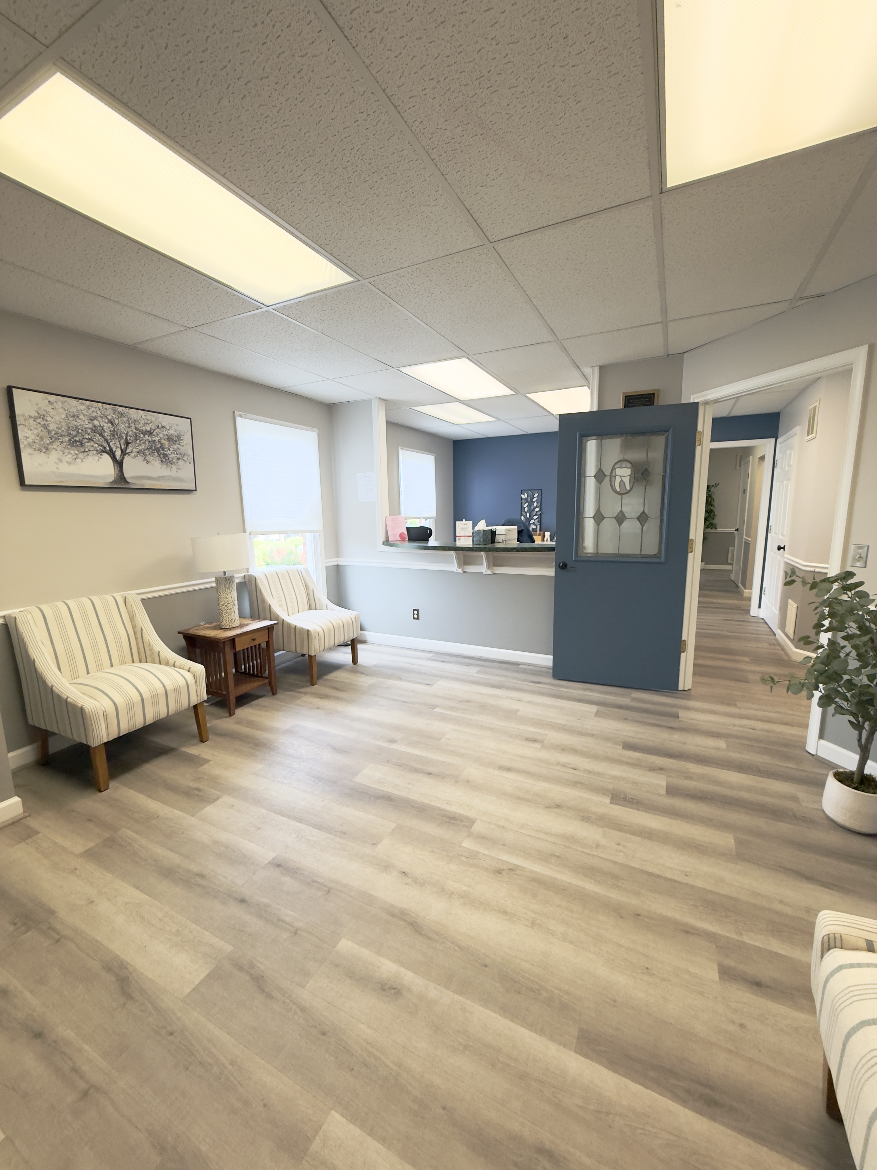 Comfortable waiting room